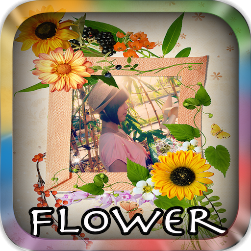Flower Photo Frame