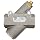 Parker 032501500 3250 Series Aluminum Inline Flow Control Valve, 1-1/2" NPTF, 250 psi, Standard Adjustment