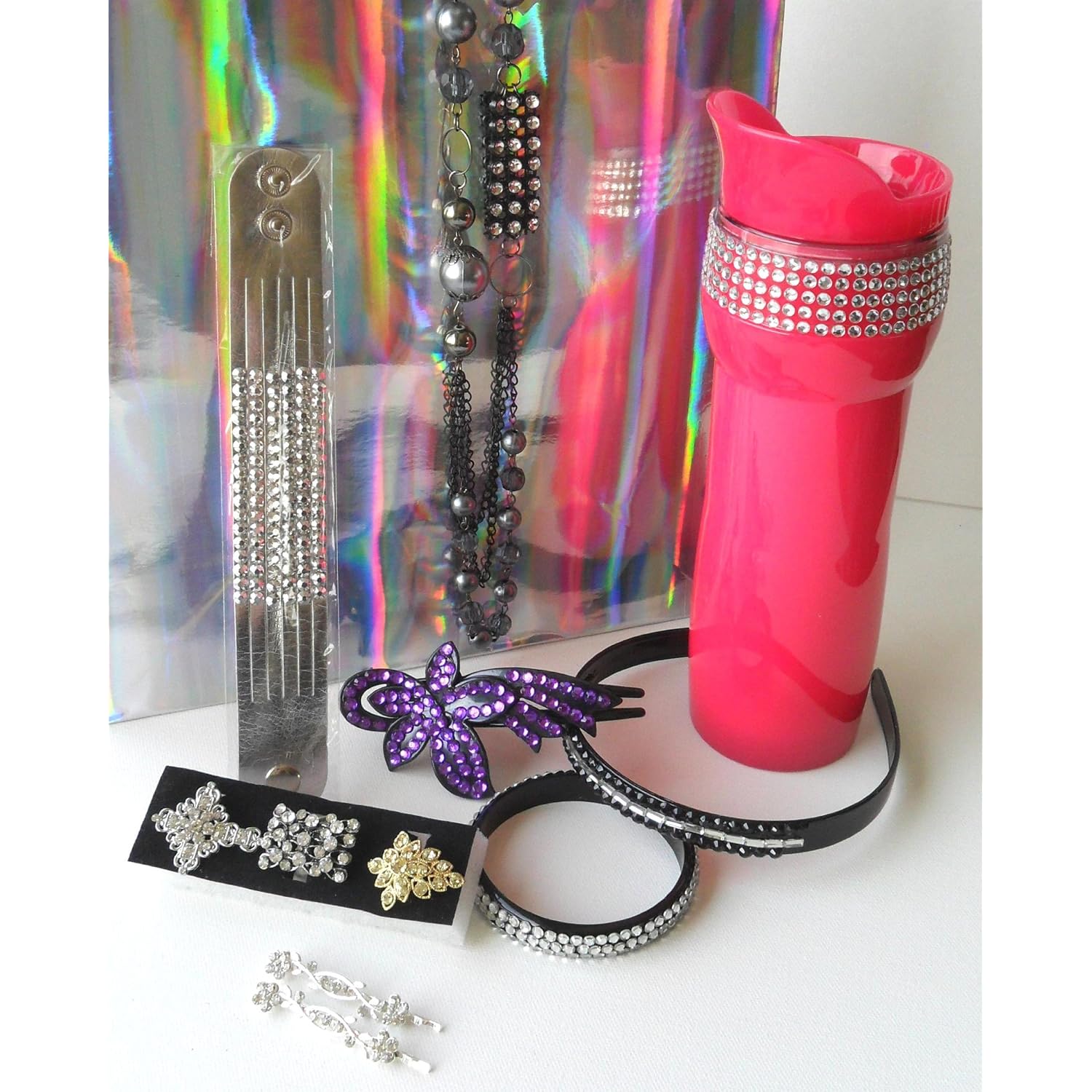 Rhinestone Bling Bling Gift Set with 11 Pieces