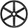 Martin P/B Plain Bore FHP Sheave, 4L/5L or B Belt Section, 1 Groove, Class 30 Gray Cast Iron