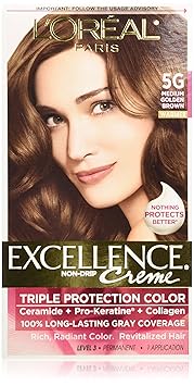 Medium Golden Brown Hair Color Loreal