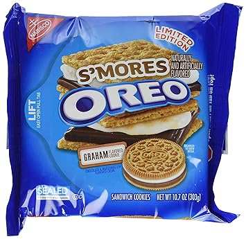 Oreo Smores Sandwich Cookies, 10.7 Ounce