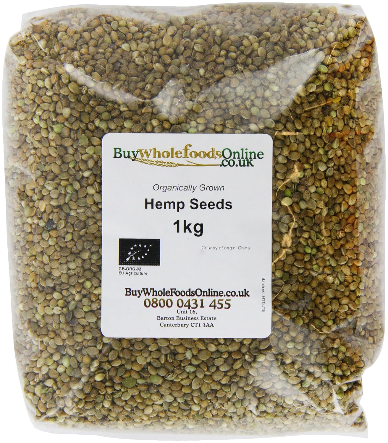 Buy Whole Foods Organic Hemp Seeds 1 Kg eBay