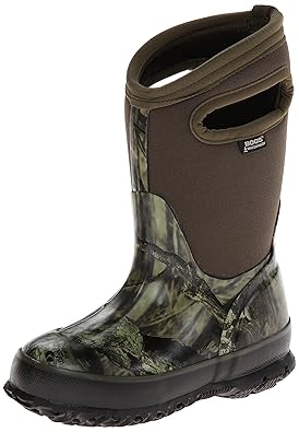 Bogs Kids Classic Mossy Oak Waterproof Winter & Rain Boot 