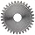 Boston Gear Spur Gear, 14.5 Pressure Angle, Steel, Inch, 20 Pitch