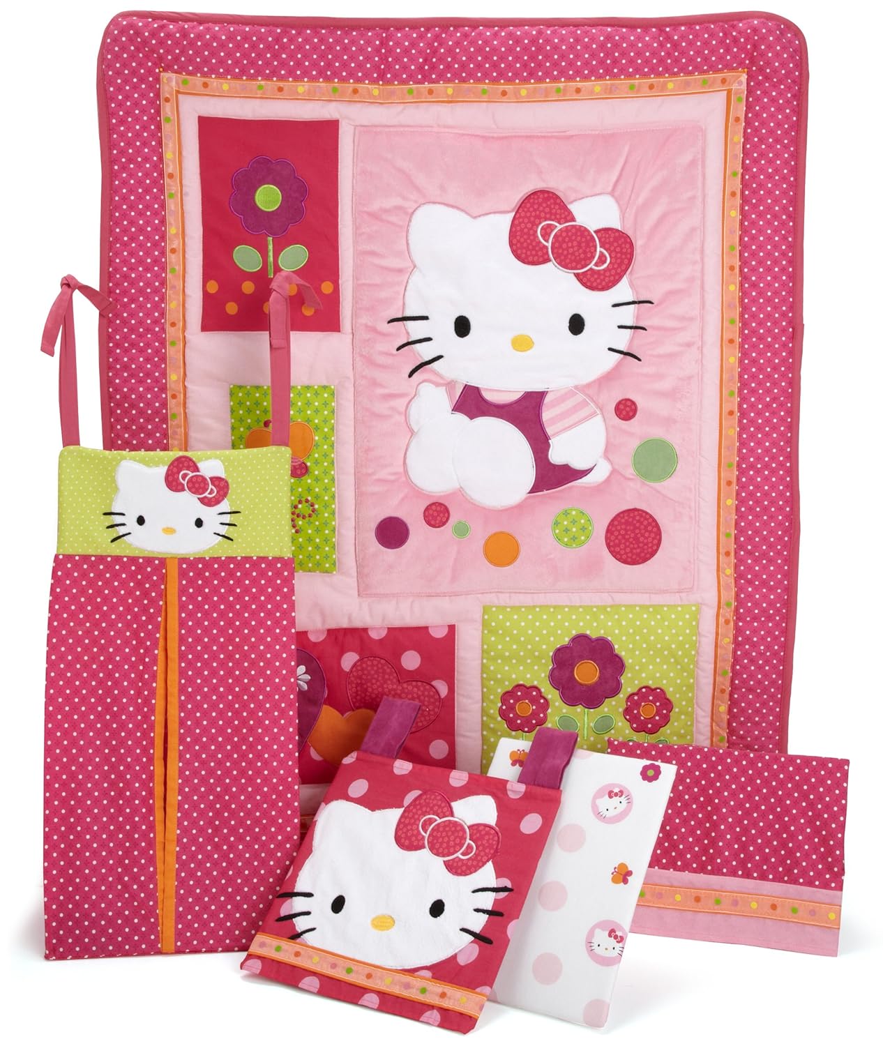 hello kitty crib bumper