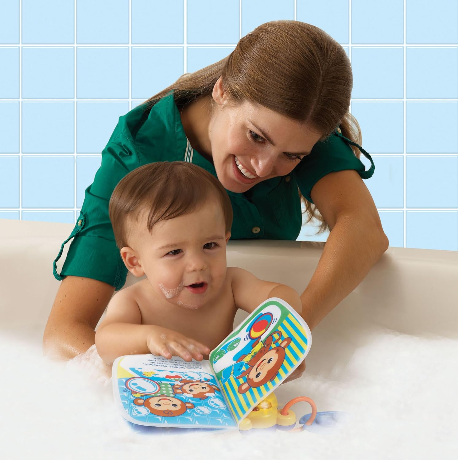 VTech Sing and Squeak Bath Book eBay