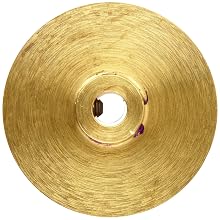 Boston Gear G1218 Grooved Pulley, Fits Round Belts 0.1875" or Smaller, 0.250" Face, Brass