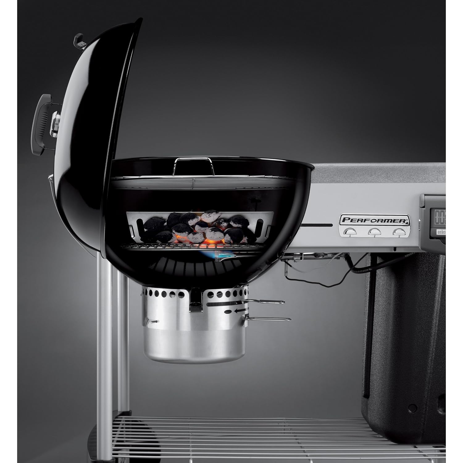 16. Grills Online er Performer Platinum Charcoal Grill