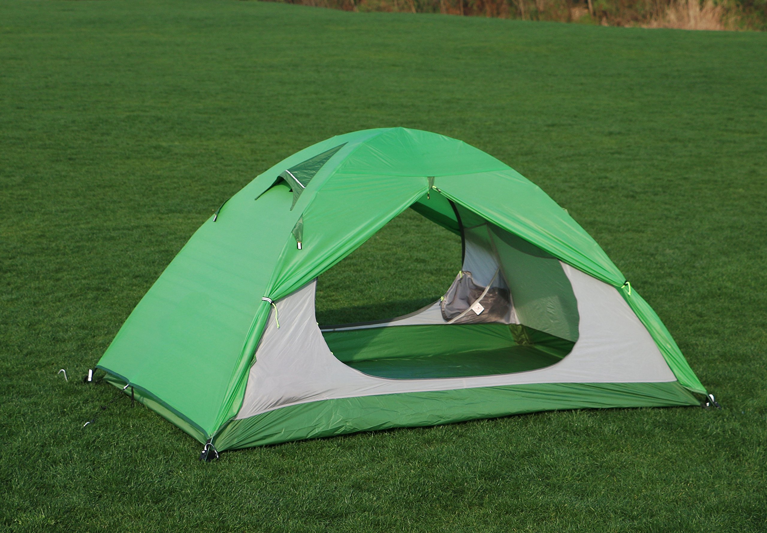 GEERTOP 2Person 3Season 20D Lightweight Waterproof Dome Backpacking