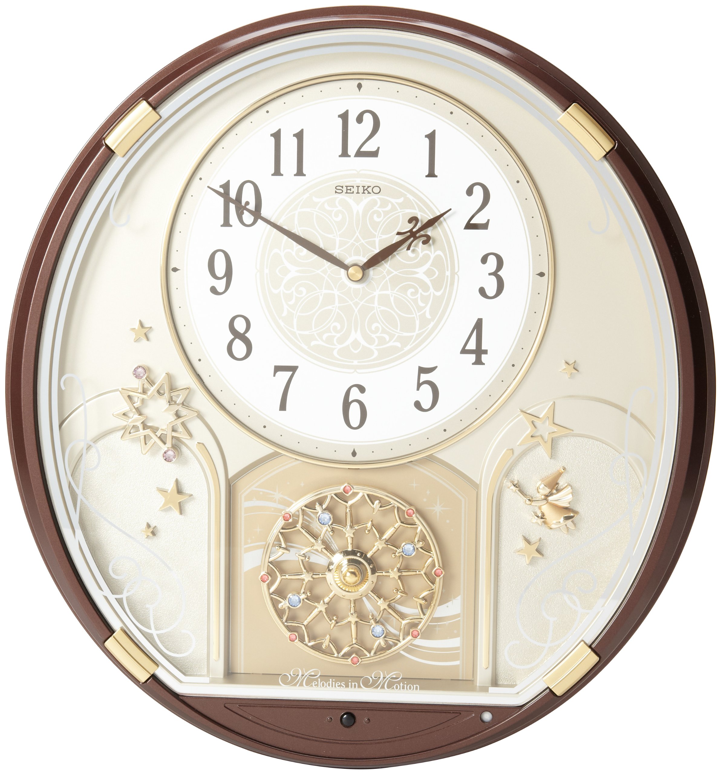 Seiko QXM470BRH Melody in Motion Clock eBay