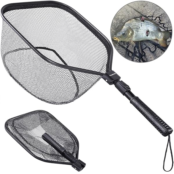 folding trout landing net