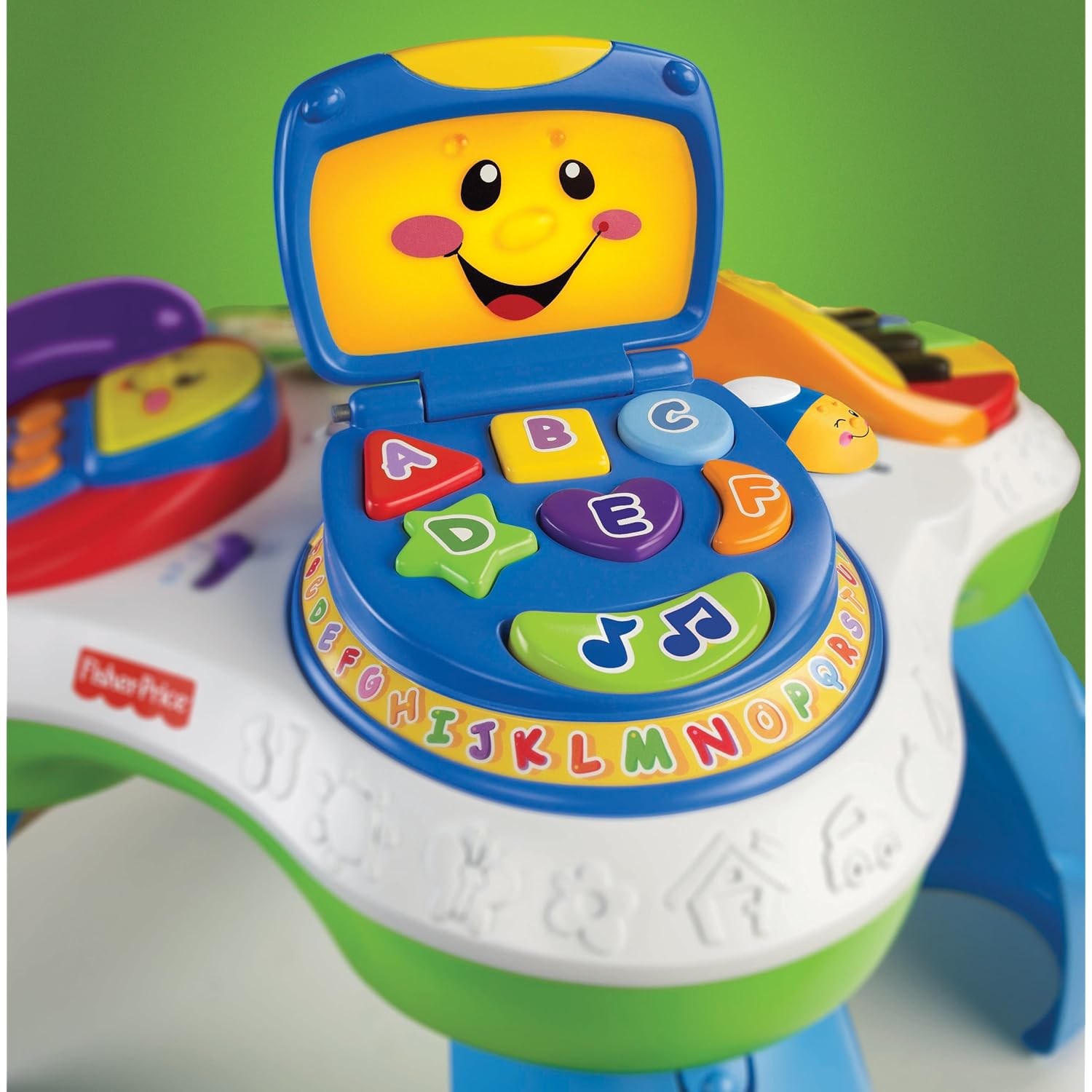Fisher Price Laugh and Learn Friend Musical Piano Table eBay