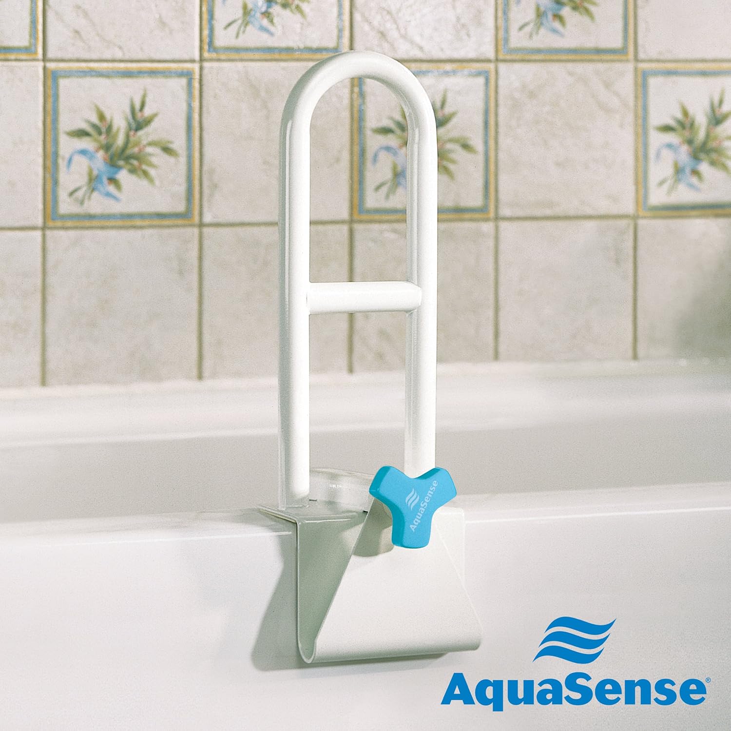 AquaSense Bathtub Safety Rail with Steel Construction , New, Free