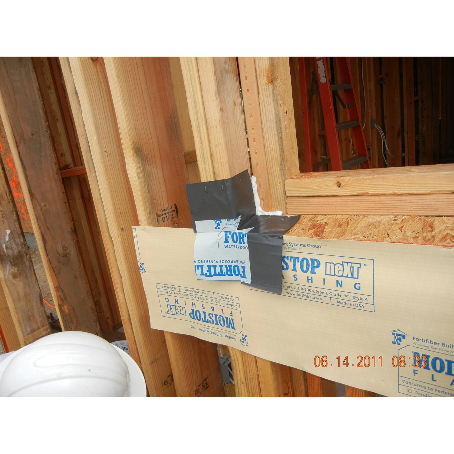 How would you go about flashing a nonflanged window?