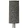 Norton NorZon Resin Bond Abrasive Mounted Point, Zirconia Alumina, W222 Shape, 1/4" Spindle Diameter, 1" Diameter x 2" Thickness, Grit 24 (Pack of 5)