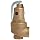 Apollo Valve 10-600 Series Bronze Safety Relief Valve, ASME Hot Water, 150 psi Set Pressure, 1" NPT Female