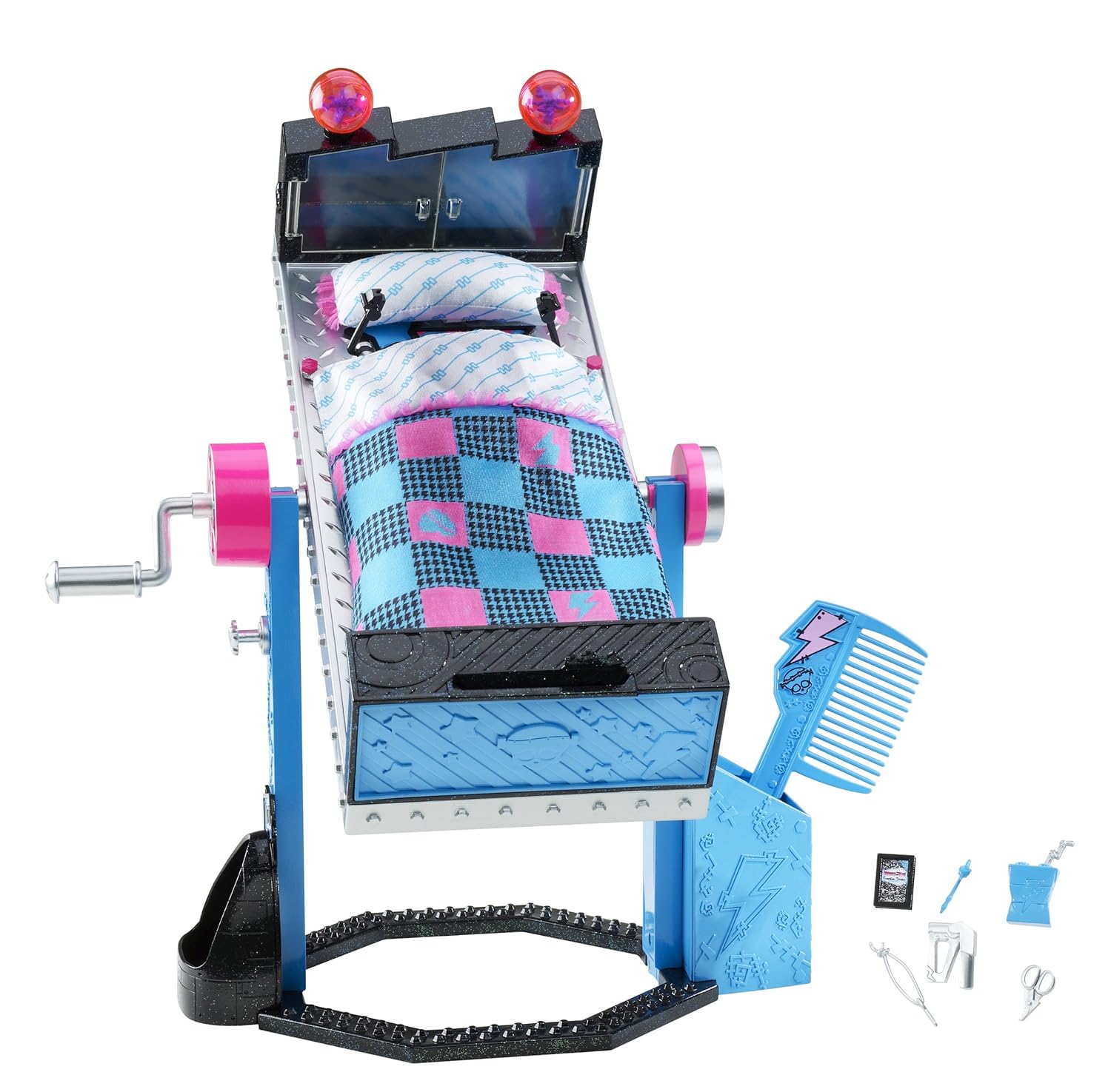 MONSTER HIGH DOLL FRANKIE STEIN MIRROR BED BNIB eBay