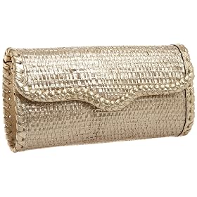 Serpui Marie Chloe Painted Straw Wallet