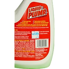 Liquid-Plumr 00259 Drain Maintainer, 40 fl oz Bottle (Case of 9)