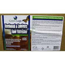 Green Logic GLFR-128 128 Oz. Hardwood & Laminate Floor Cleaner and Refresher (Case of 4)