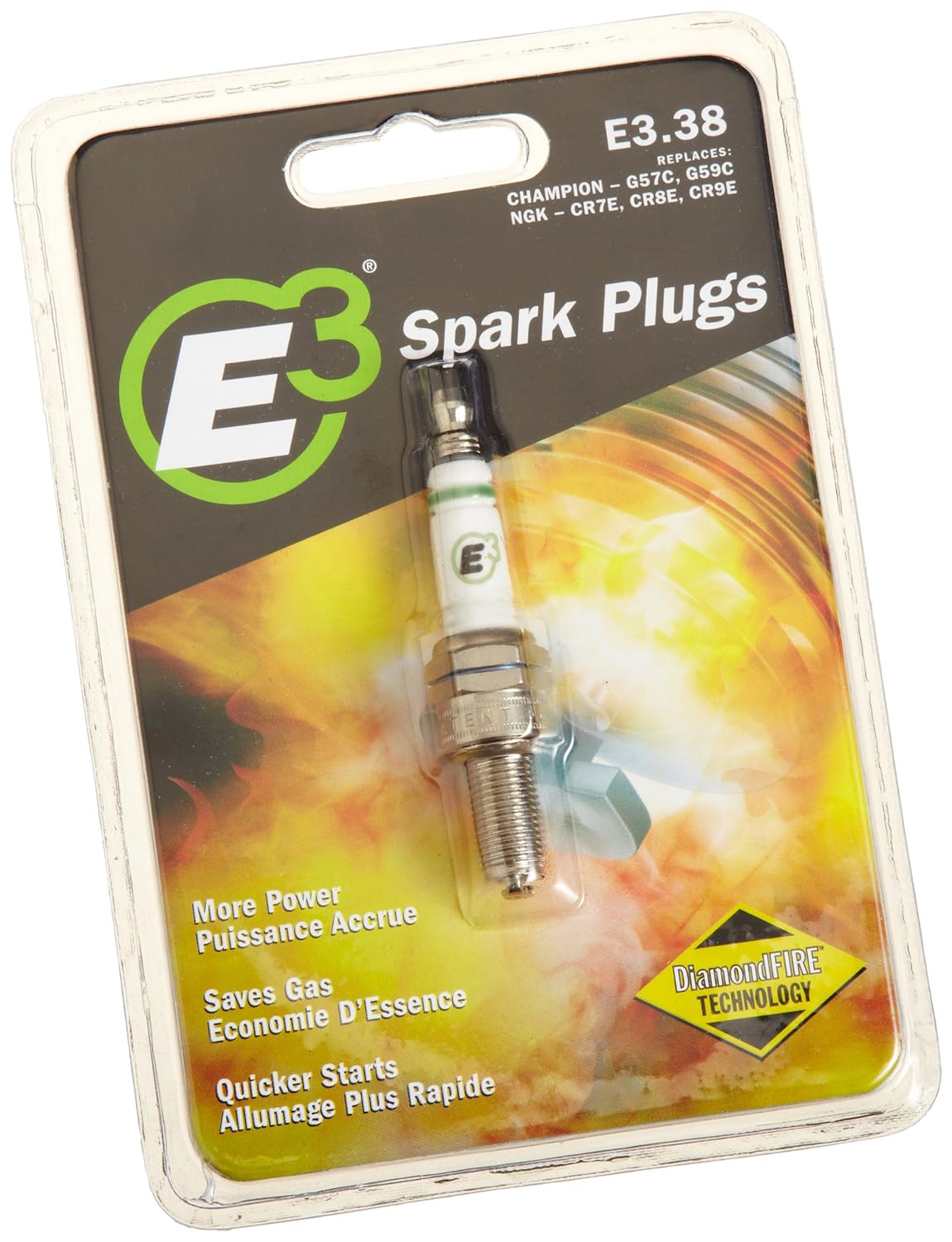 Купить E3 Spark Plugs E3.38 Powersport Spark Plug, Pack of 1 в интернет