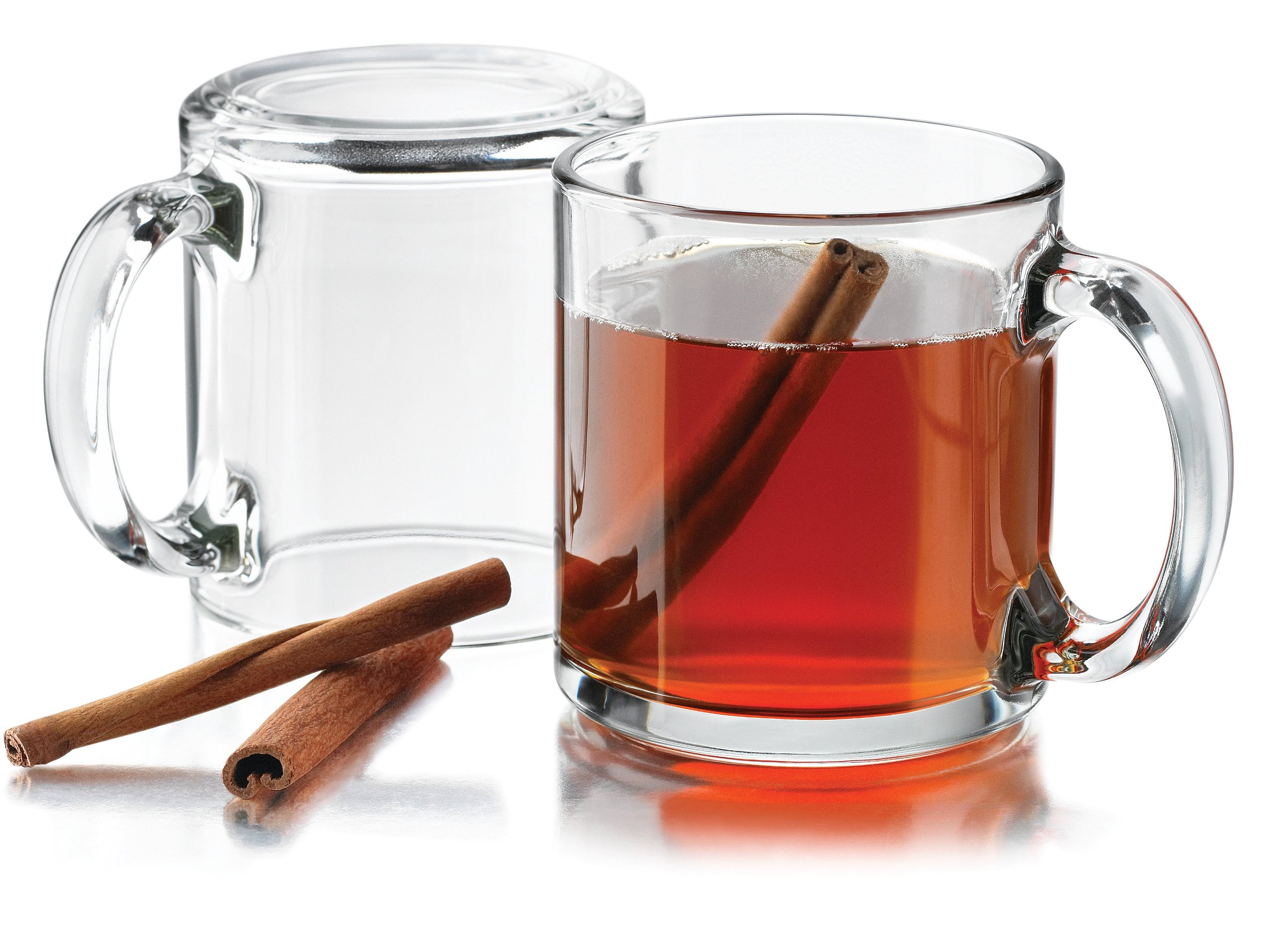 Libbey 13 oz. Robusta Classic Coffee Mug in Clear, Set of 4 eBay