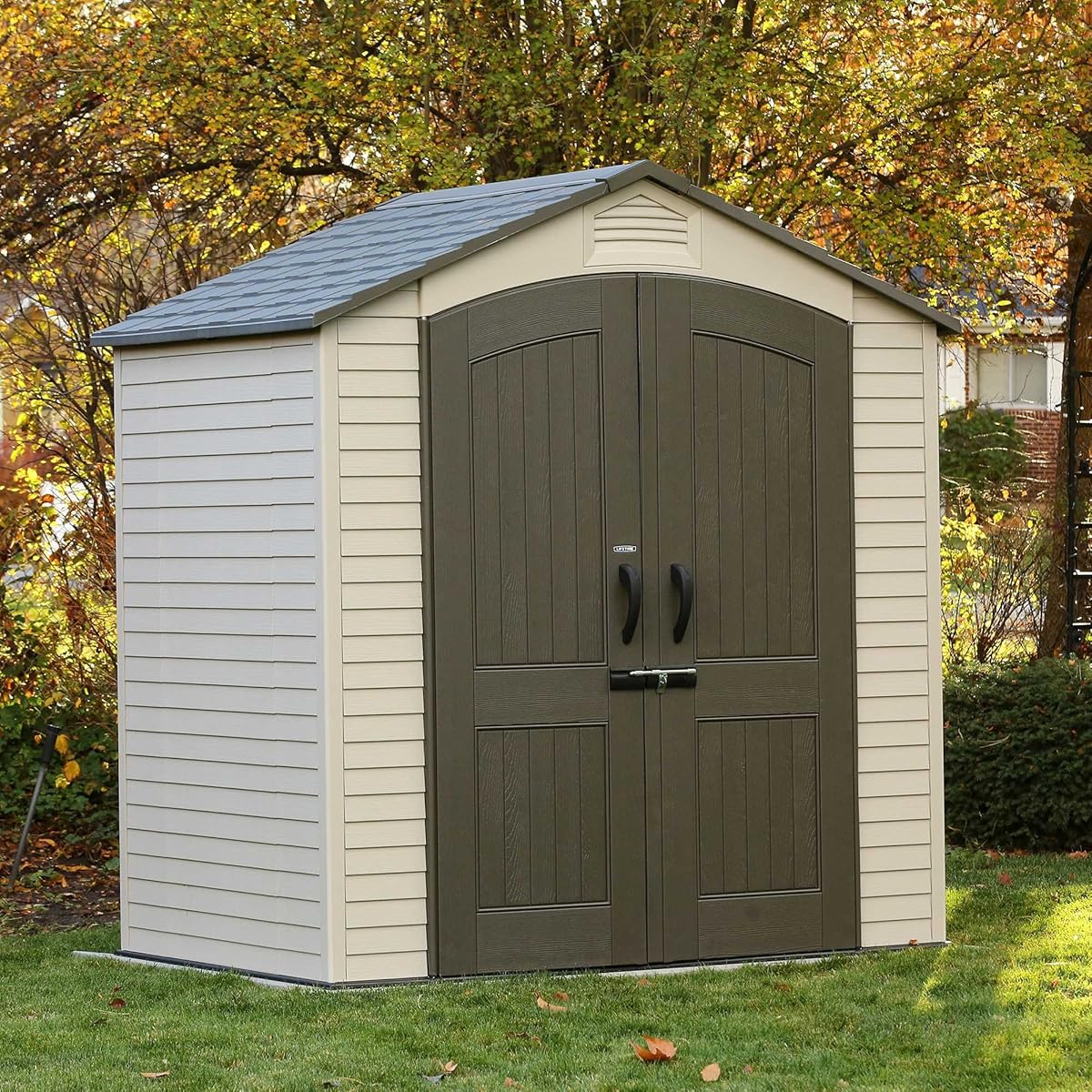Lifetime 60057 Outdoor Storage Shed, 7 Feet by 4.5 Feet