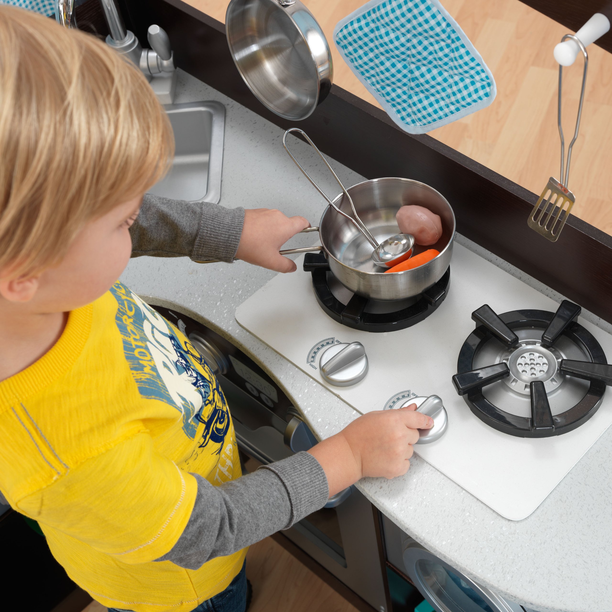 grand gourmet corner kitchen set