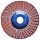 Norton RedHeat Abrasive Flap Disc, Type 27, 5/8" Arbor, Ceramic and Zirconia Alumina, 4" Diameter, Grit 40 (Pack of 10)