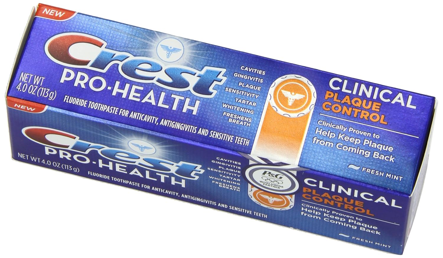 Crest Pro-Health Clinical Plaque Control Fresh Mint Toothpaste, 4 Ounce $2.77