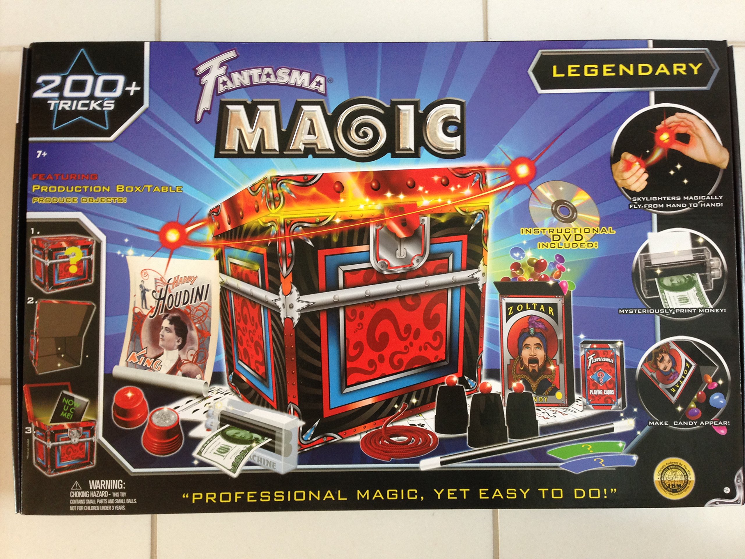 Fantasma Legendary Magic Set with 200 Plus Tricks & Instructional Dvd