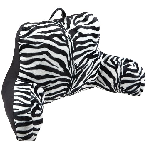 Brentwood Animal Fur Bedrest Zebra