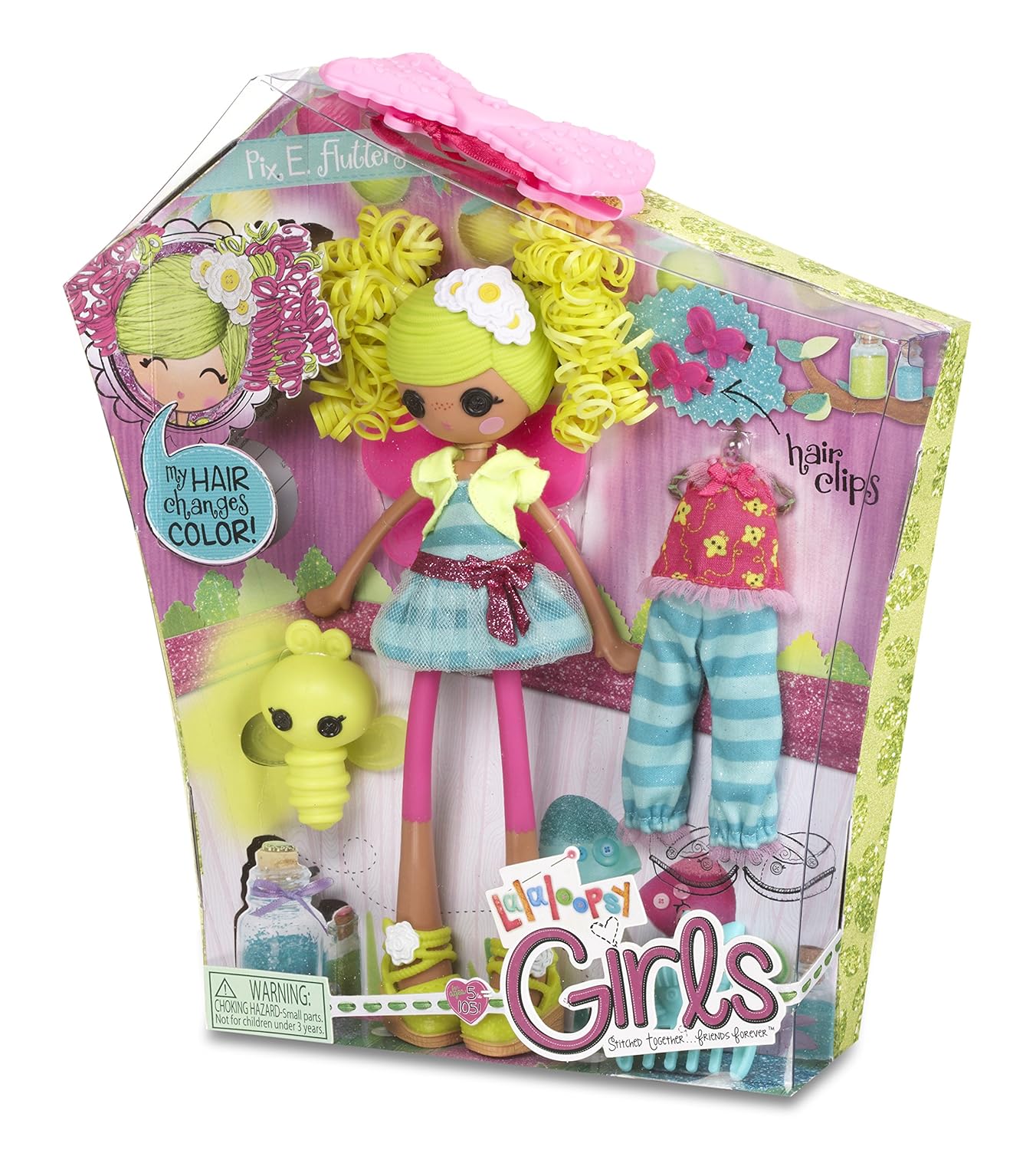 Lalaloopsy Girls Pix E. Flutters Doll , New, Free Shipping eBay