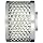 PT Coupling Carbon Steel  Round Hole Pump Suction Strainer, 2"