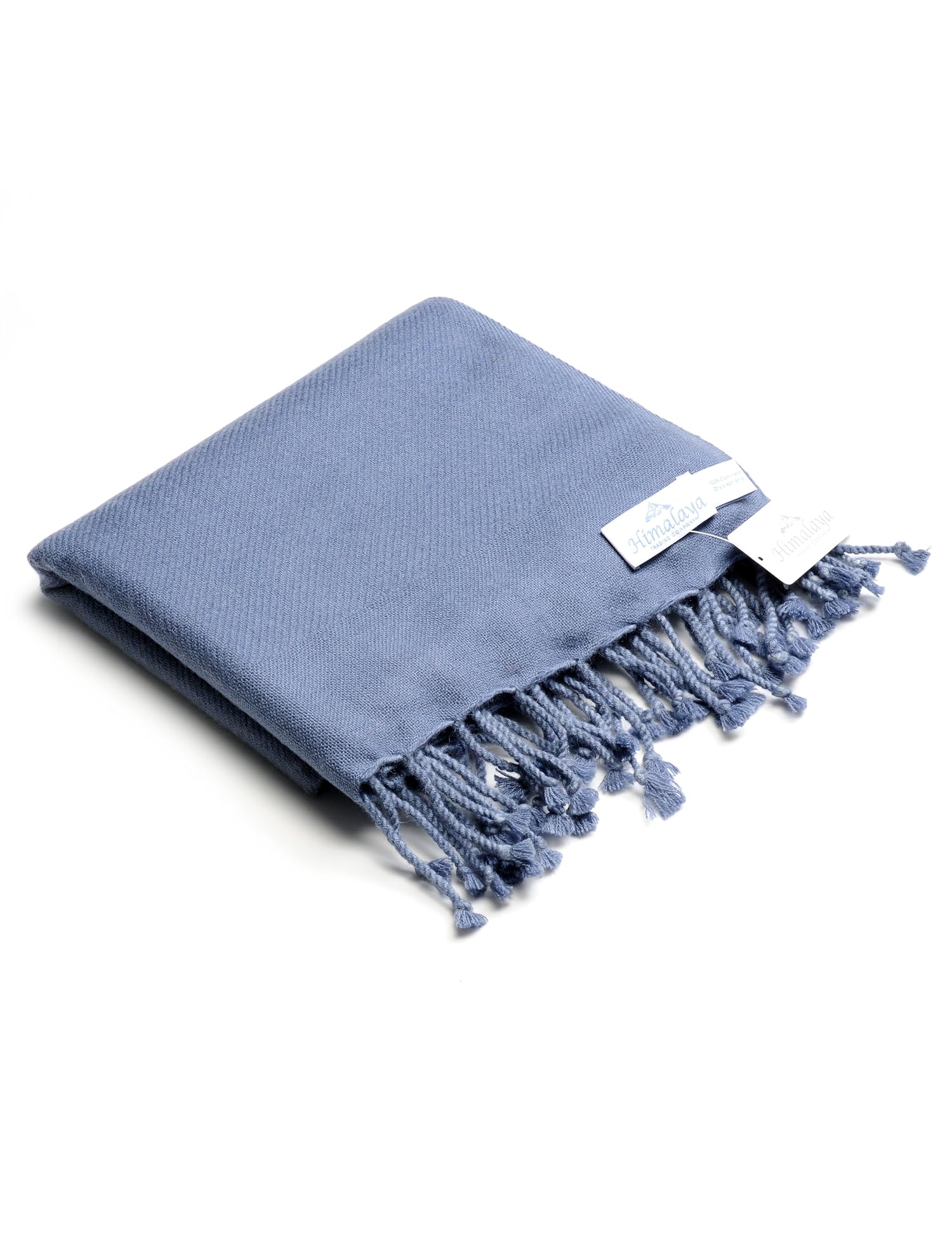 Himalaya Trading Company 100% Cashmere Travel Blanket in Spa Blue cocoon coolmax travel blanket