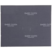 Norton K622 Abrasive Sheet, Cloth Backing, Emery, Grit Extra Coarse  (Pack of 5)