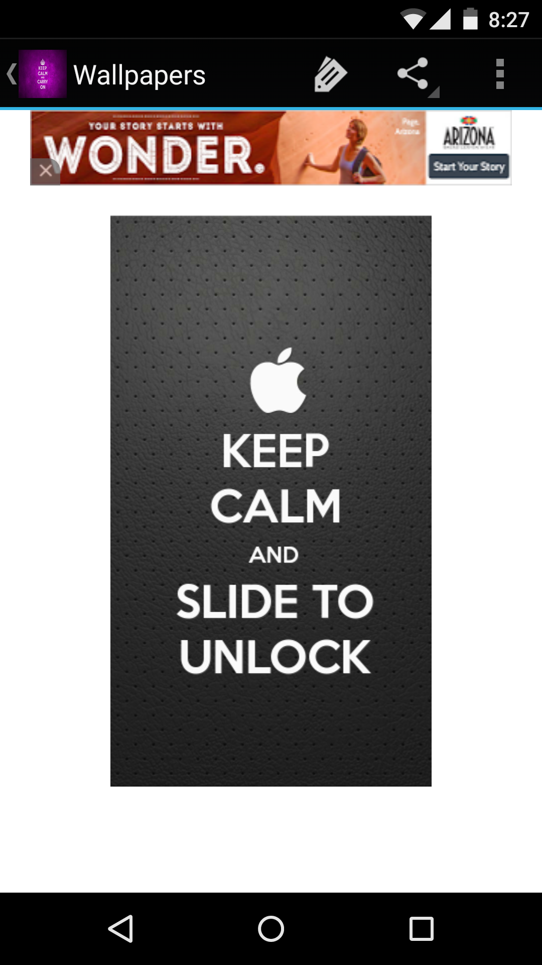 Amazon.com: Keep Calm- Keep Calm And Carry On Wallpaper: Appstore for