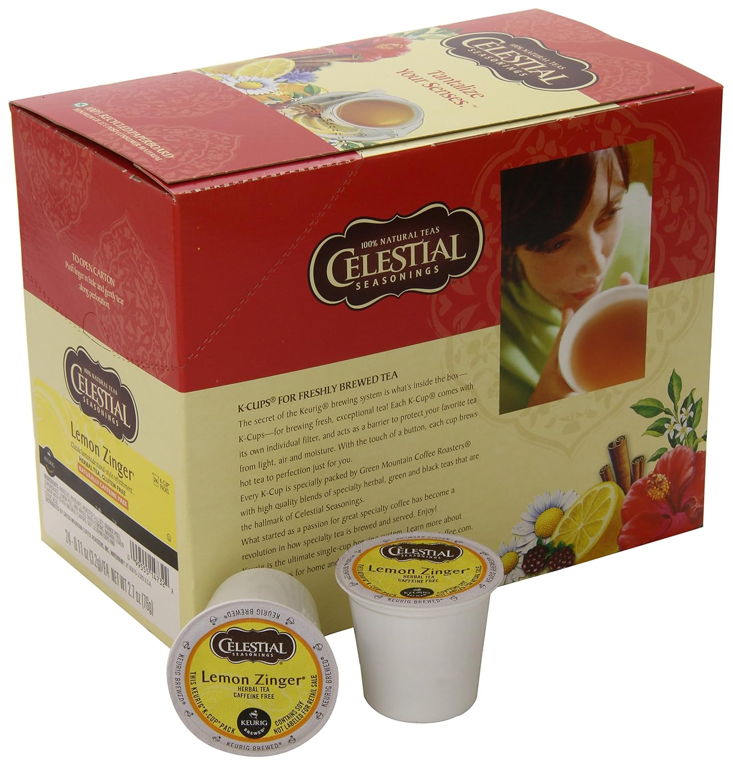 Celestial Seasonings Tea KCups, 6 Flavors eBay