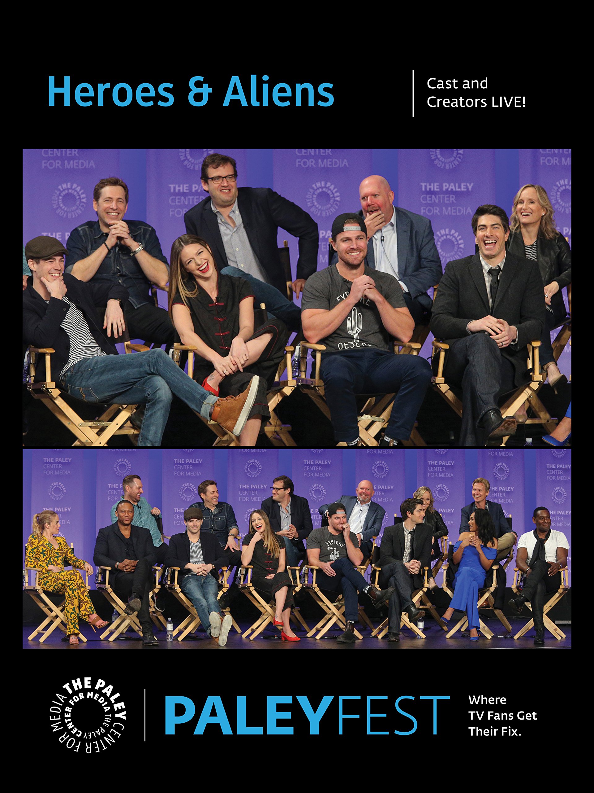 Watch 'Heroes & Aliens Cast and Creators PaleyFest' on Amazon Prime