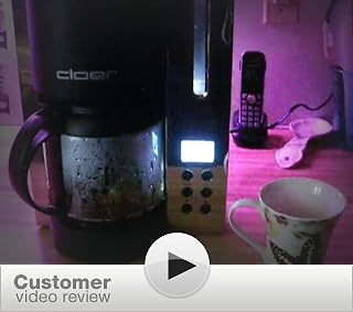 Cloer 5218NA 12-Cup Bitterness Eliminating Coffee Maker, Stainless Coffee