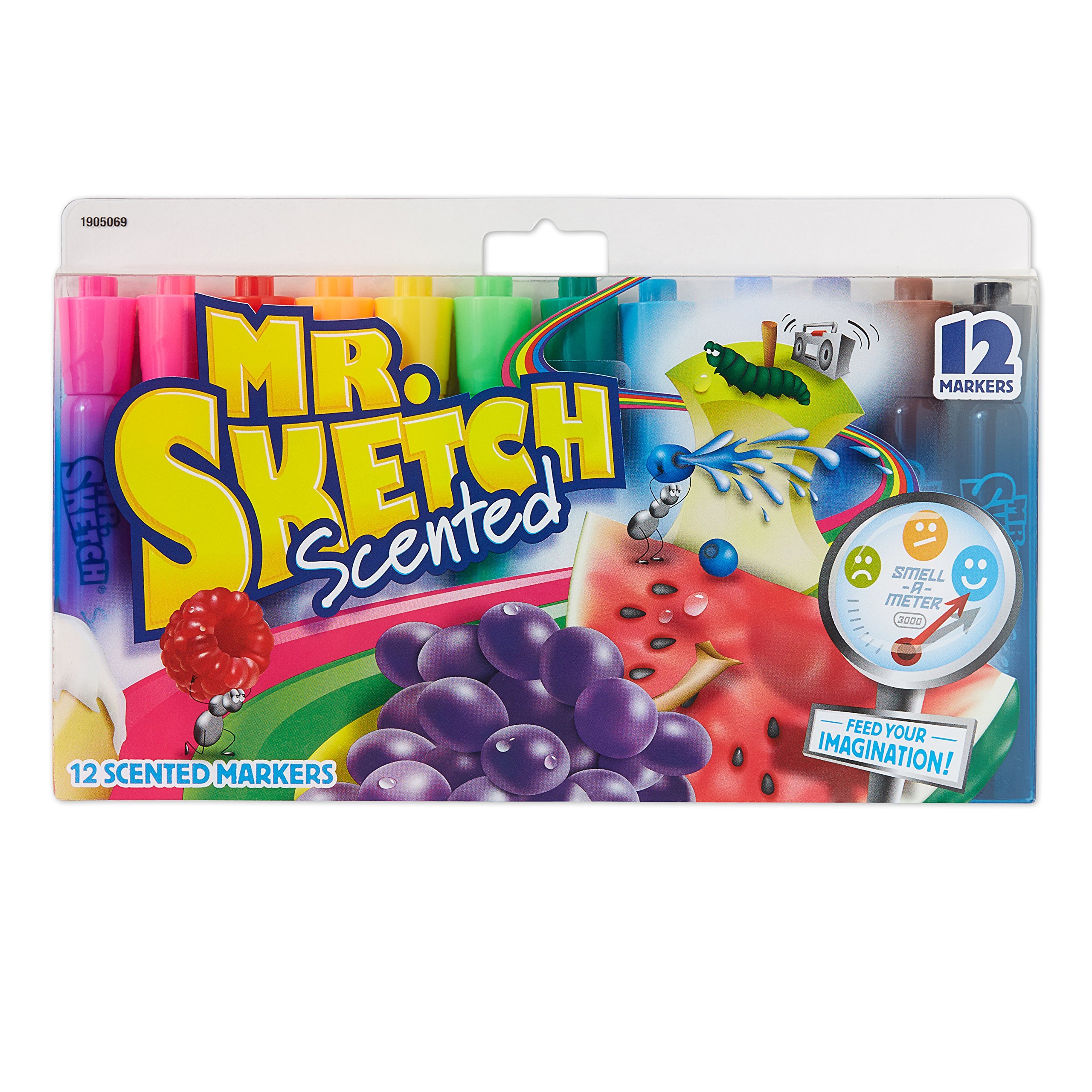 Mr Sketch Assorted Scent Colors Markers Set of 12 Scented Sketching