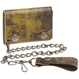 Leather Island Country Western Biker Wallet by Western Style Wallets
