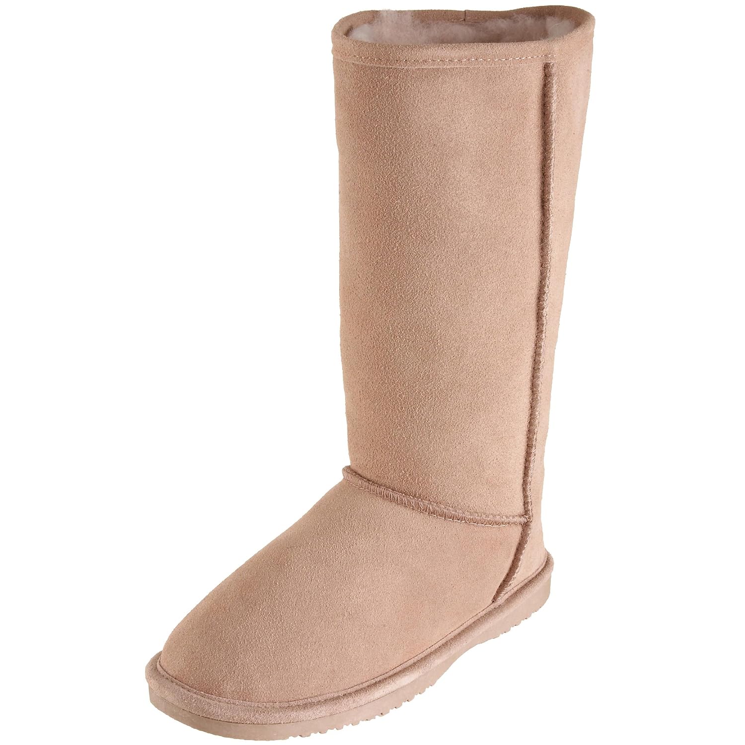 Tamarac by Slippers International Women’s 767706-Athena 13 Inch Shearling Boot,Sand,11 M US