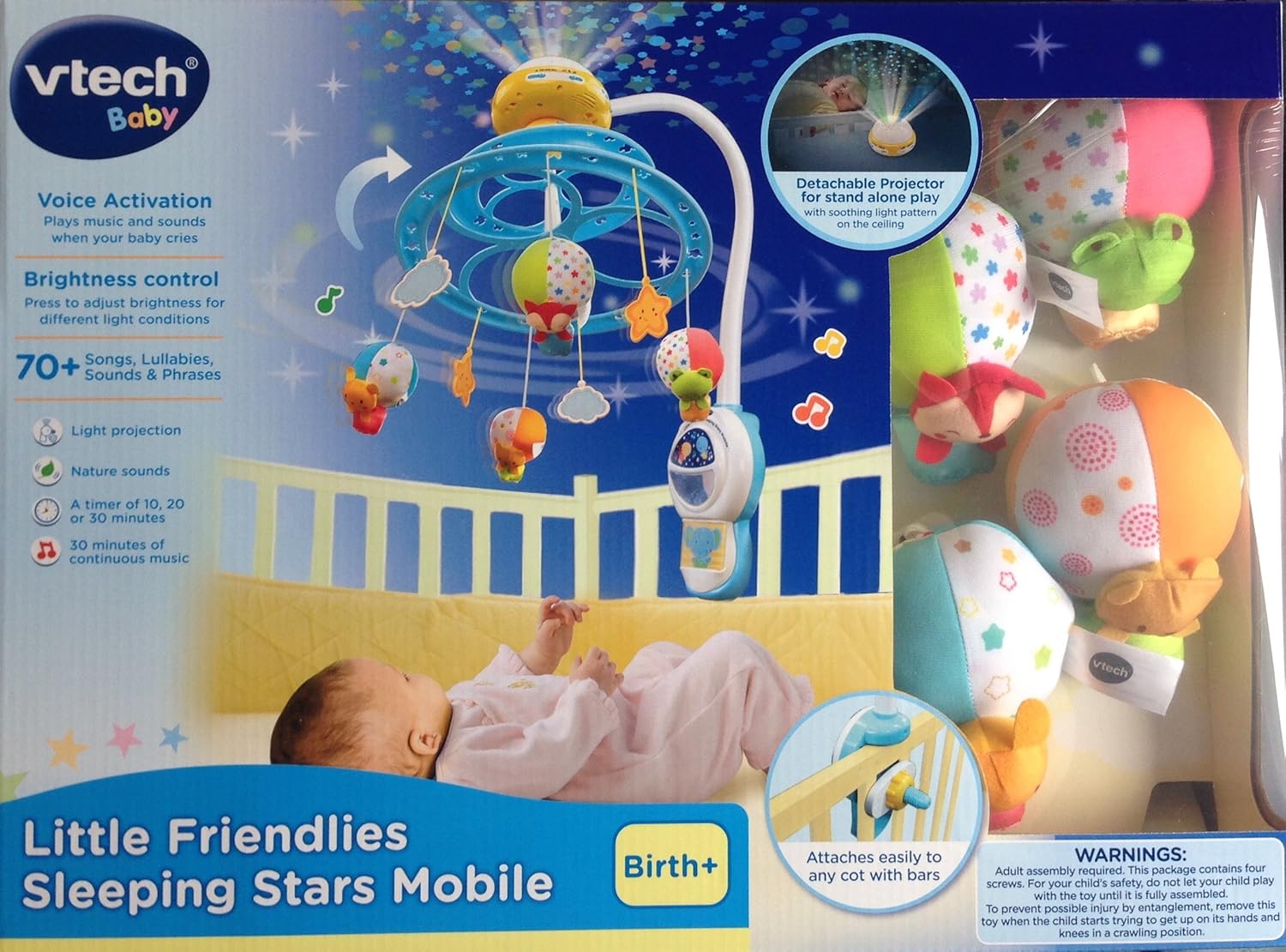 Baby Mobile, Projector Musical Penguin Moosical Beads Little friendlies