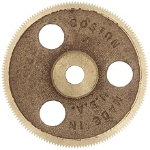 Brass Pinion Gear 64P 20 Deg Pressure Angle 160Teeth x .125" Bore x 2.500" Pitch Dia