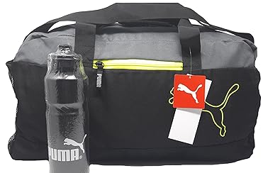 puma gym bag gold