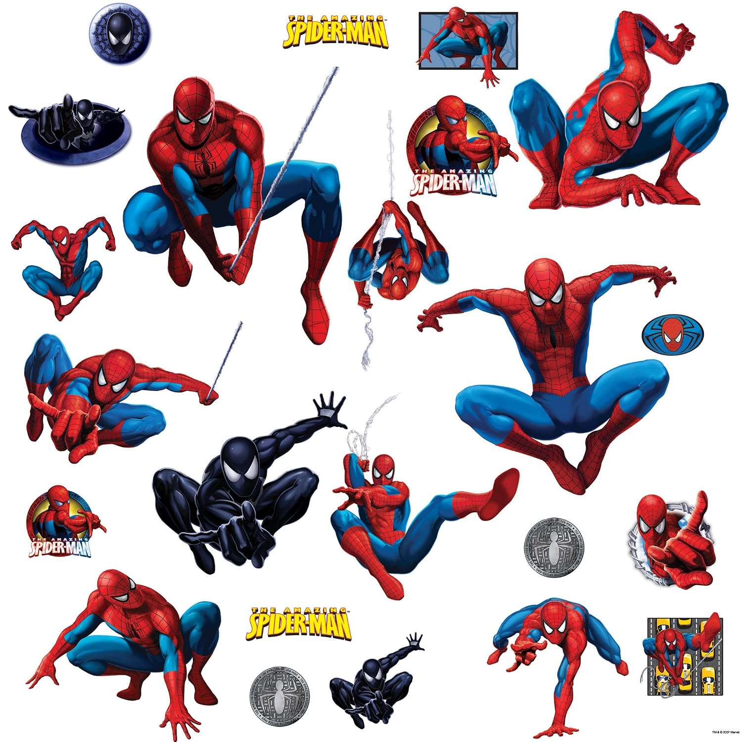 Spiderman Printable Stickers