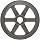TB Woods Bored-to-size V-Belt Sheave, A Belt Section, 2 Grooves, Cast Iron