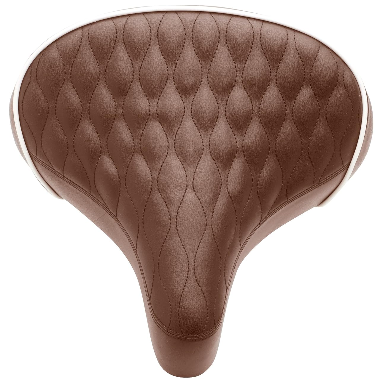 Schwinn Quilted Springer Cruiser Saddle Seat, Brown